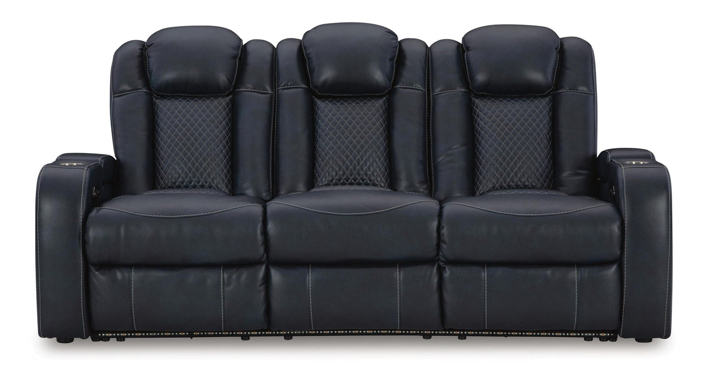 Fyne-dyme - Power Reclining Sofa With Adj Headrest