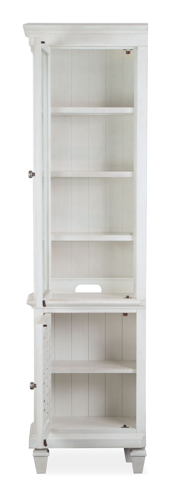 Newport - Entertainment Wall - Alabaster