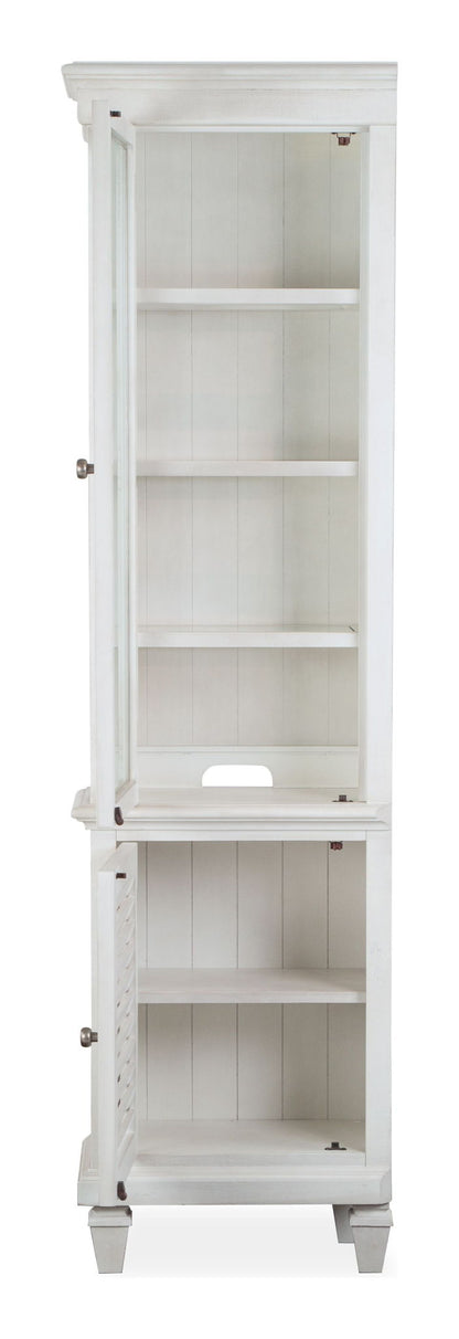 Newport - Entertainment Wall - Alabaster