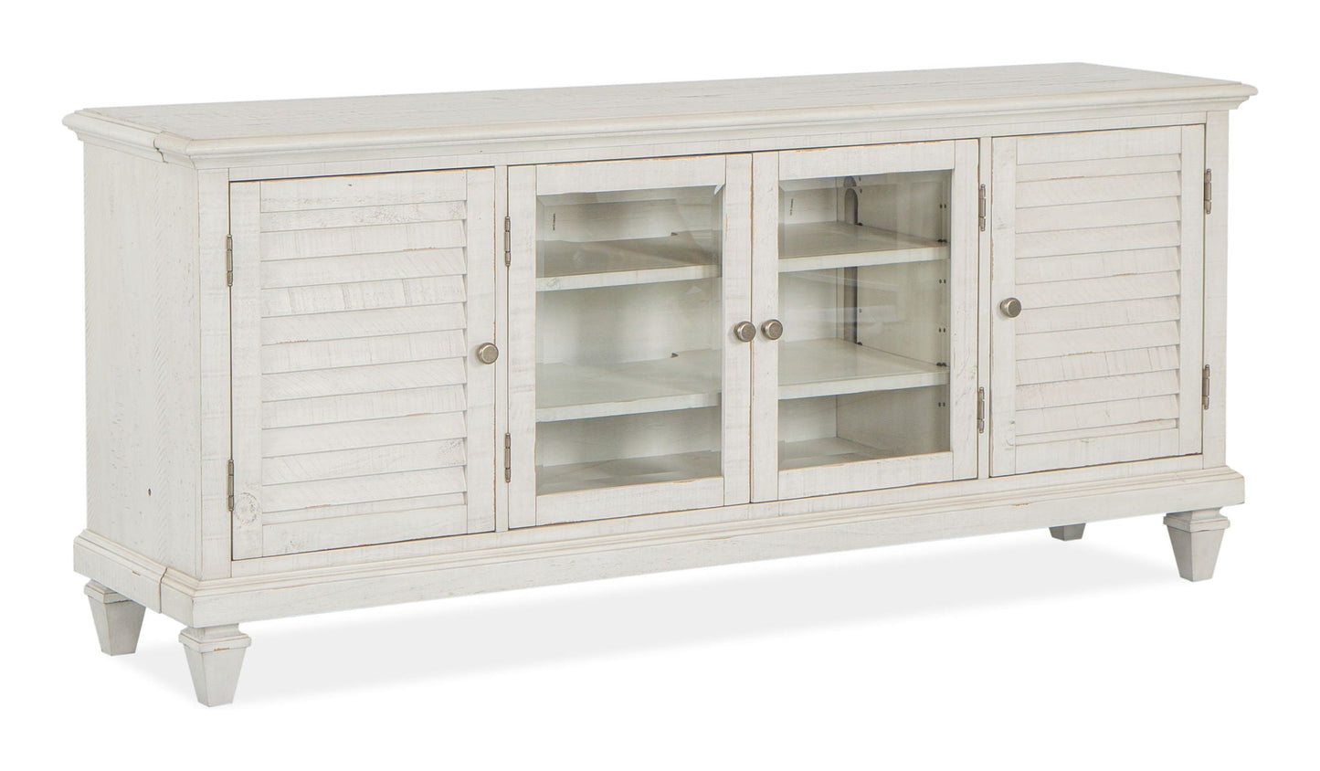 Newport - Entertainment Wall - Alabaster