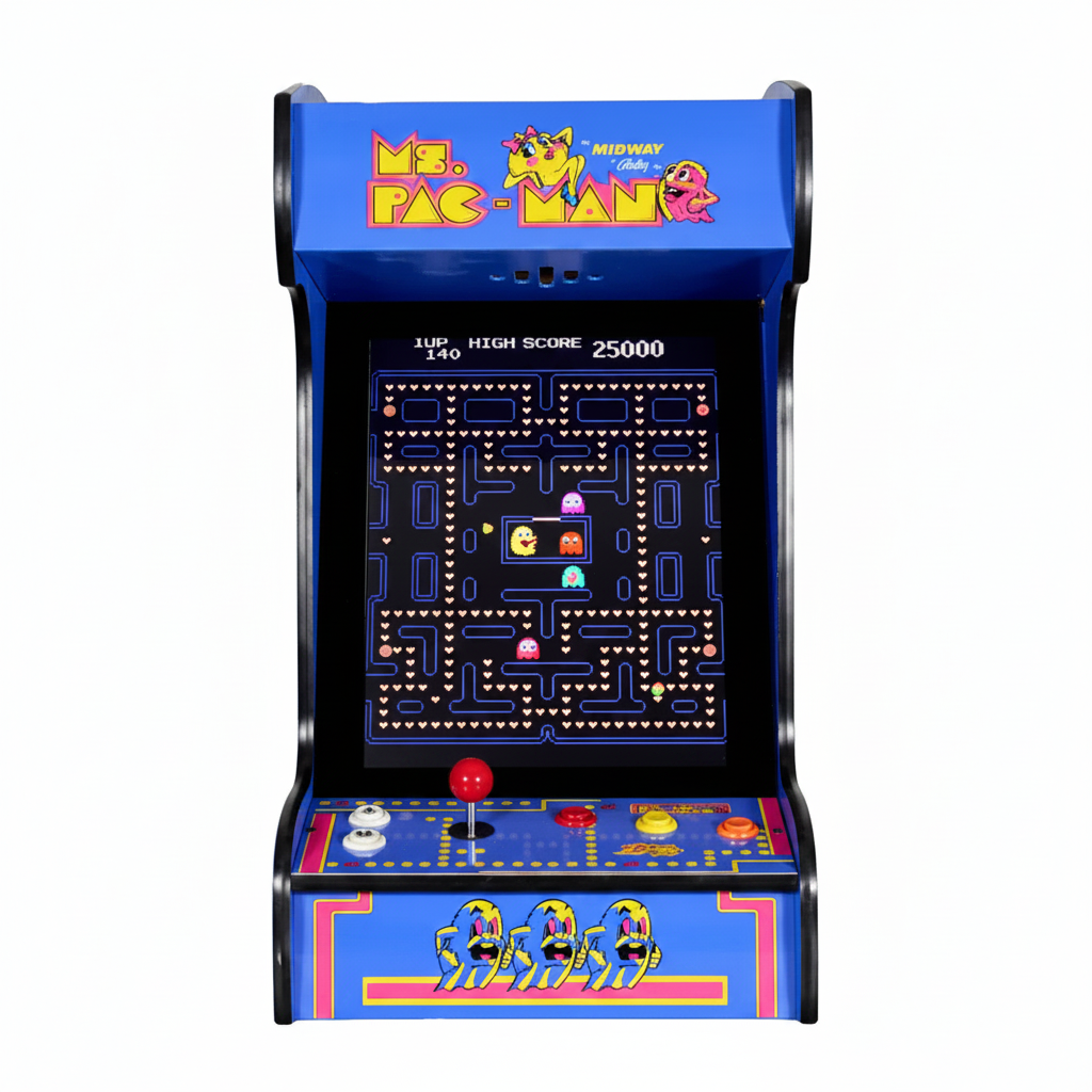 412 Classic Retro Games Tabletop Arcade Machine by  (Blue)