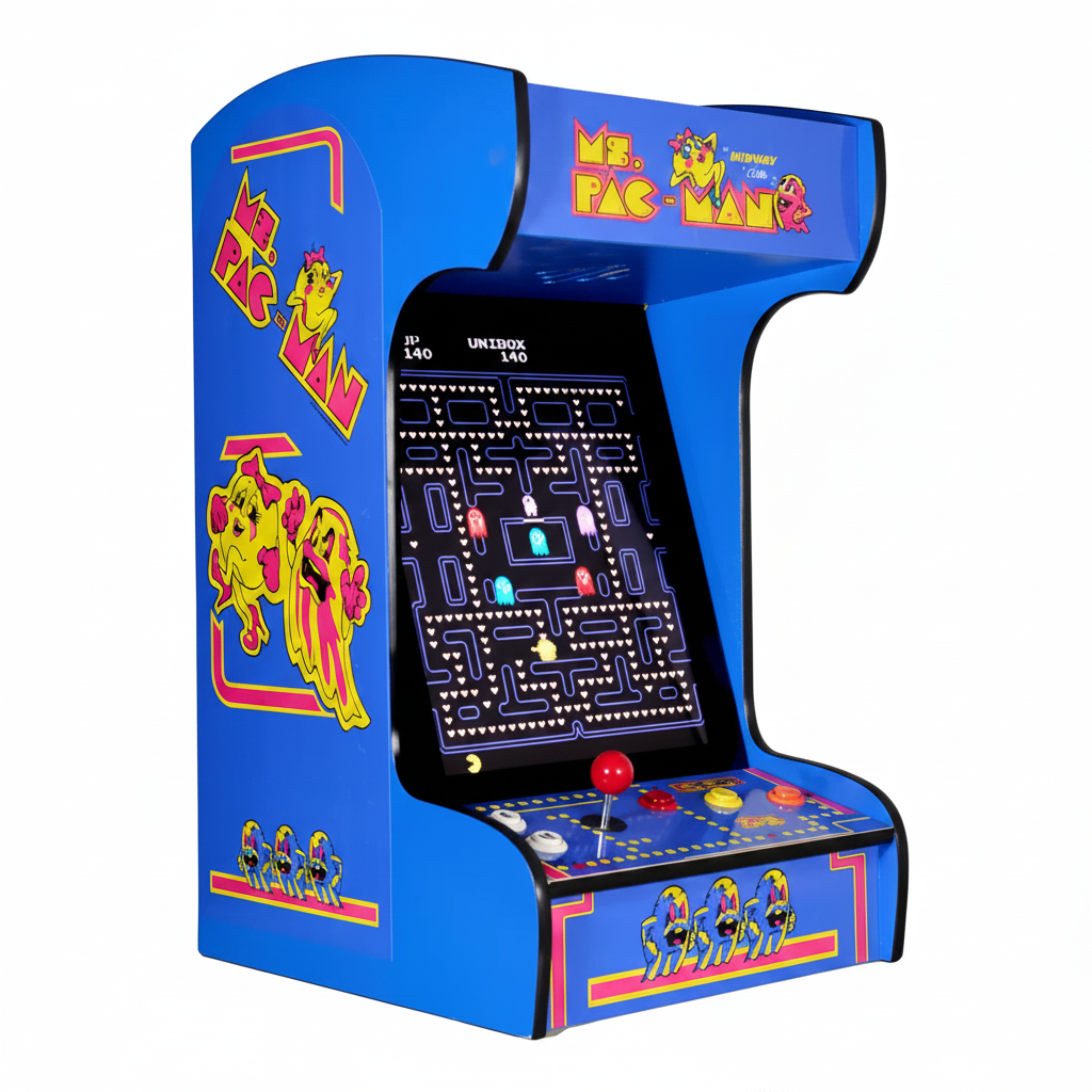 412 Classic Retro Games Tabletop Arcade Machine by  (Blue)