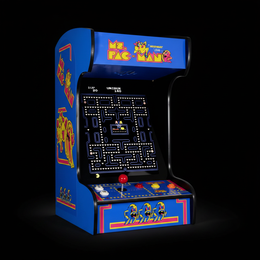412 Classic Retro Games Tabletop Arcade Machine by  (Blue)