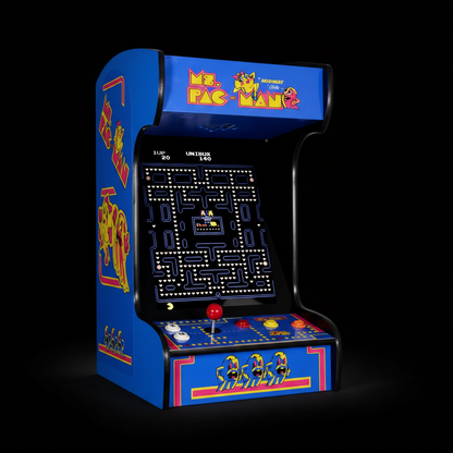 412 Classic Retro Games Tabletop Arcade Machine by  (Blue)